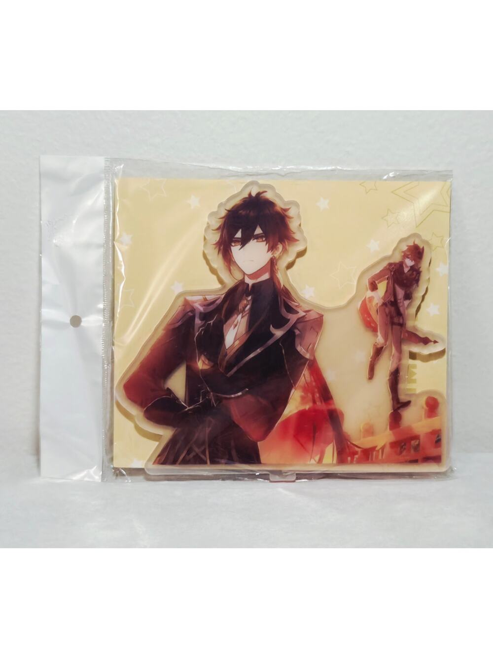 Genshin Impact Zhongli Acrylic Stand Anime Figure Display Sealed